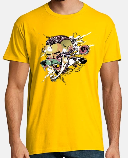 T-shirt uomo lupo