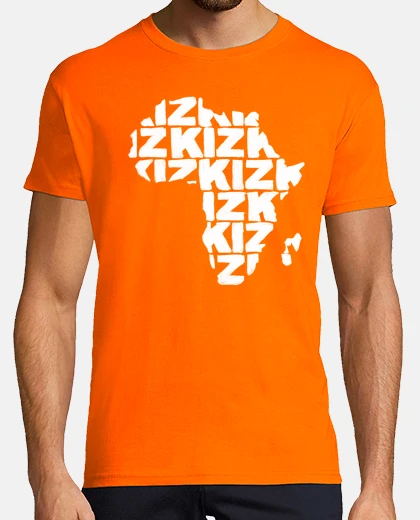 T-shirt Uomo, manica corta, arancione, qualità premium