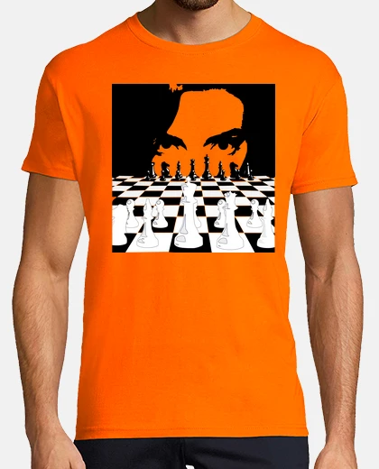 T-shirt Uomo, manica corta, arancione, qualità premium