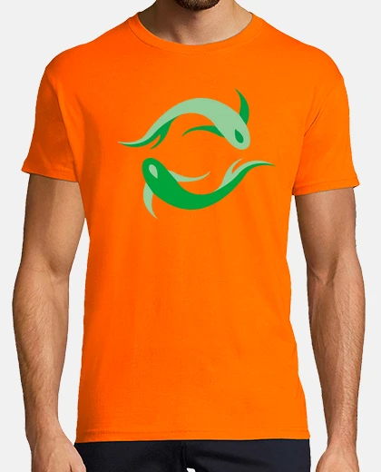 T-shirt Uomo, manica corta, arancione, qualità premium