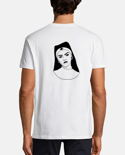 T-shirt Uomo, manica corta, bianca, qualità premium