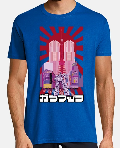 T-shirt Uomo, manica corta, blue reale, qualità premium