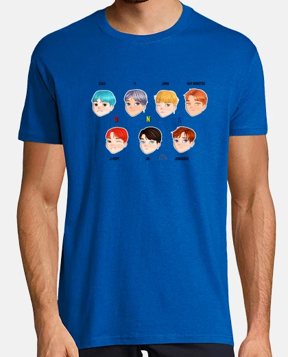 T-shirt Uomo, manica corta, blue reale, qualità premium