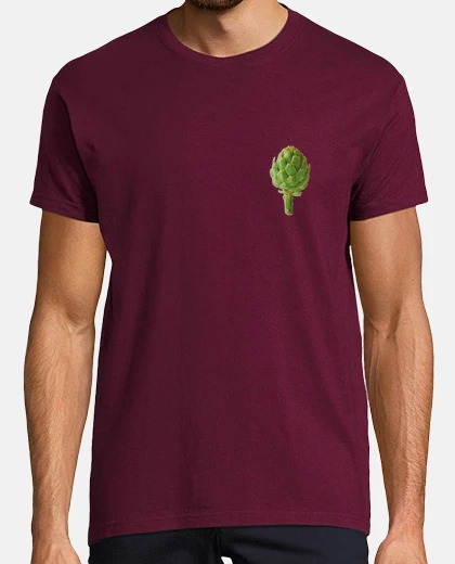 T-shirt Uomo, manica corta, Bordò, qualità premium