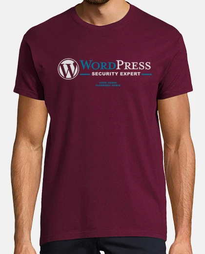 T-shirt Uomo, manica corta, Bordò, qualità premium