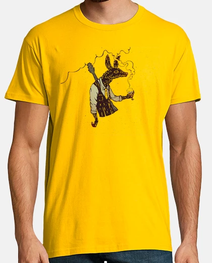T-shirt Uomo, manica corta, gialla limone, qualità premium