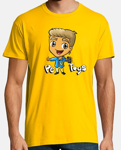 T-shirt Uomo, manica corta, gialla limone, qualità premium