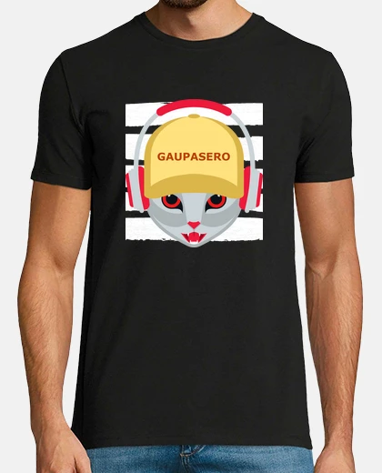 T-shirt Uomo, manica corta, nera, qualità premium