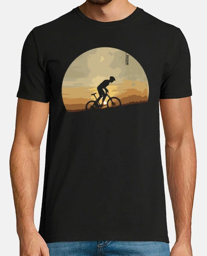T-shirt Uomo, manica corta, nera, qualità premium