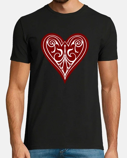 T-shirt Uomo, manica corta, nera, qualità premium