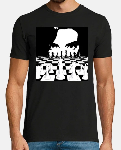 T-shirt Uomo, manica corta, nera, qualità premium