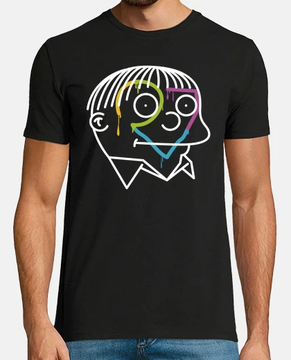 T-shirt Uomo, manica corta, nera, qualità premium