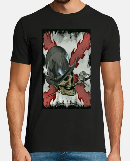 T-shirt Uomo, manica corta, nera, qualità premium