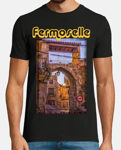 T-shirt Uomo, manica corta, nera, qualità premium