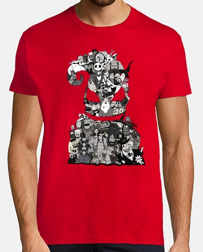 T-shirt Uomo, manica corta, rossa, qualità premium