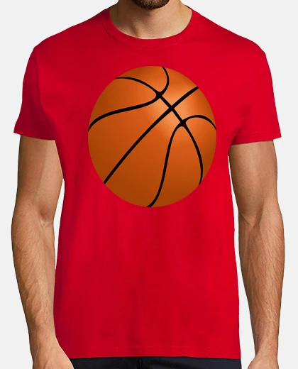 T-shirt Uomo, manica corta, scollo a V, rosso