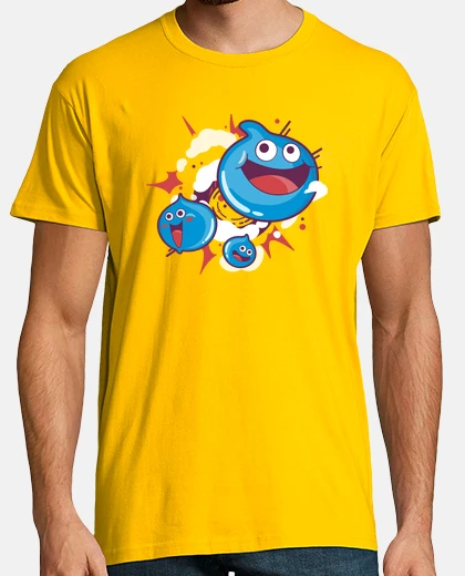 T-shirt Uomo, manica corta, senape, qualità premium