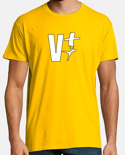 T-shirt Uomo, manica corta, senape, qualità premium