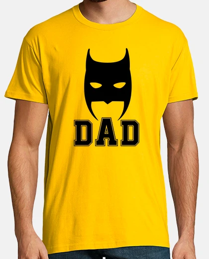 T-shirt Uomo, manica corta, senape, qualità premium regalo per la festa del papà