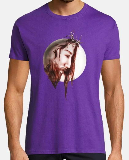 T-shirt Uomo, manica corta, viola, qualità premium