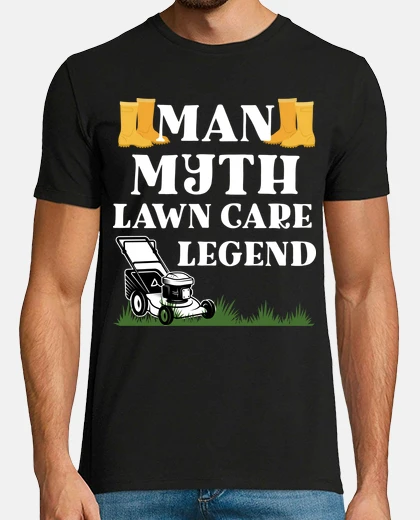 T-shirt uomo mito cura del prato legend fun reg