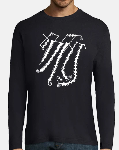 T-shirt uomo ml metamorfosi sfondi scuri