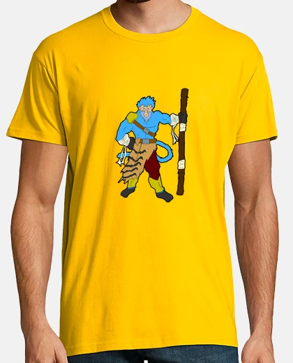 T-shirt uomo scimmia