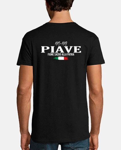 T-shirt Uomo, stile vintage, nera e bianca