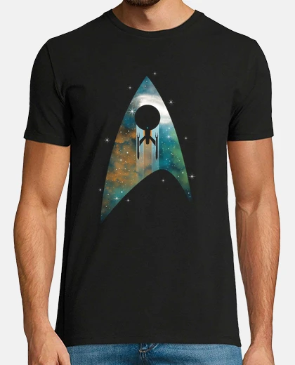T-shirt Uomo, stile vintage, nera e bianca