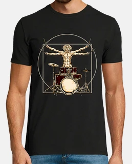 Da Vinci Vitruvian Man Guitar T Shirt - Foto 4
