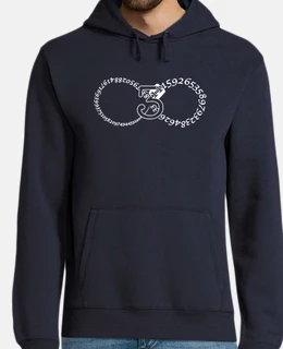 Uomo, felpa con cappuccio, blu marino