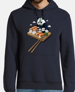 Uomo, felpa con cappuccio, blu marino