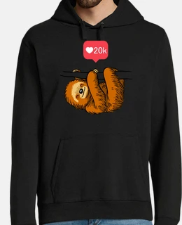 Uomo, felpa con cappuccio, nera