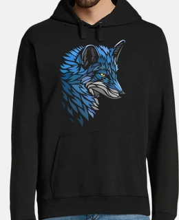Uomo, felpa con cappuccio, nera