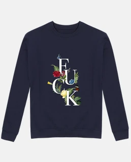 Uomo, felpa, denim melange