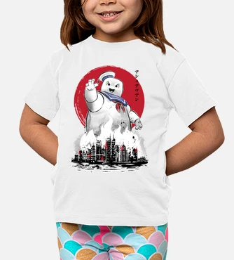 T shirt bambino uomo marshmallow sumi e tostadora