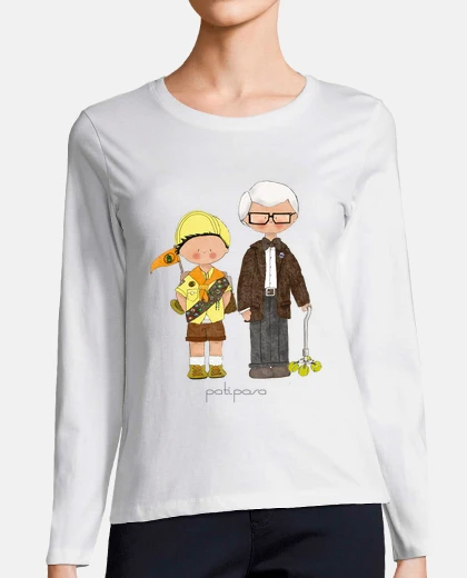 Playera Up Carl y Rusell. Camiseta mujer