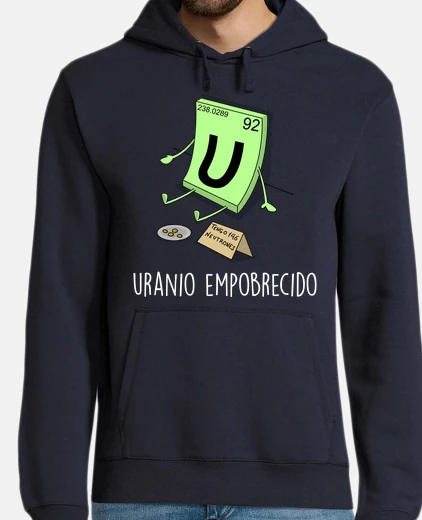 Sudadera Uranio Empobrecido Black