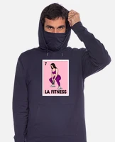 La fitness tarjeta de loteria mexicana hoodie tostadora