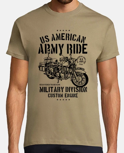 Camiseta US Army Motobike