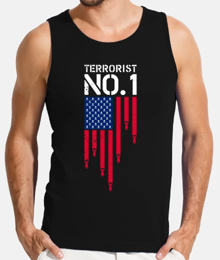 Camiseta USA. Terrorist No. 1