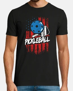 usa drapeau amateur de paddleball patriotique pickleball