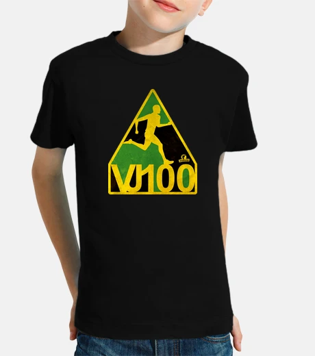 Abbigliamento usain bolt vj-100 vintage