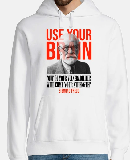 Sudadera Use your brain Freud