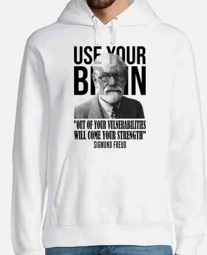 Sudadera Use your brain Freud w
