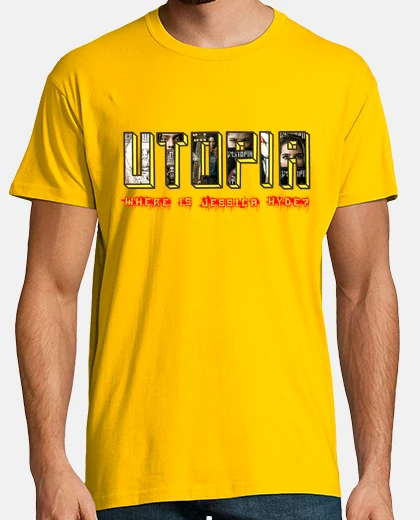 Tee-shirt utopie où est jessica hyde
