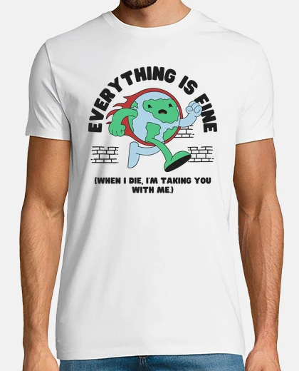 T-shirt va tutto bene day earth