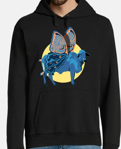 Sudadera Vaca Mariposa