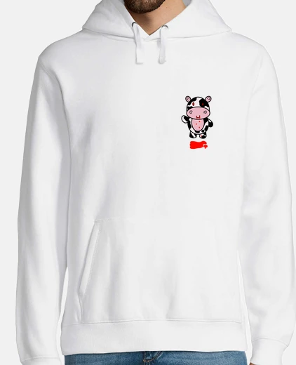 Sudadera Vaca sangriento BW