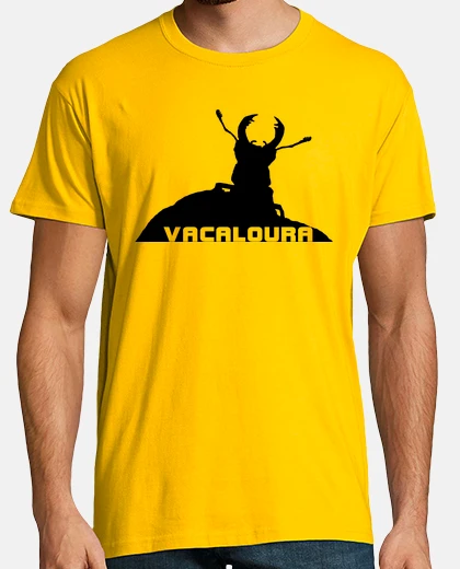 Tee-shirt vacaloura noir